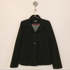 J. CREW Wool Blend Peacoat
